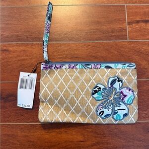Vera Bradley Floral Beach Wristlet